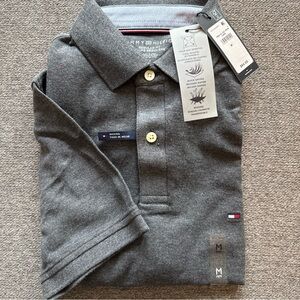 NWT Tommy Hilfiger Men's Regular Fit Quick Dry Wicking Short Sleeve Polo Med